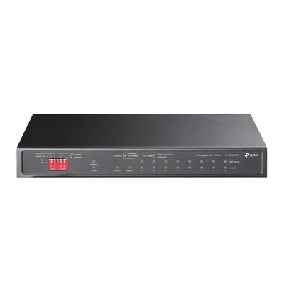 Коммутатор TP-Link TL-SG1210PP, 10 портов, 6×PoE+, 2×PoE++, 123 Вт