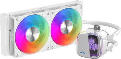 СЖО SAMA L70-WHWAYX02-G L70 240WH, 240 мм, ARGB, 2×120 мм