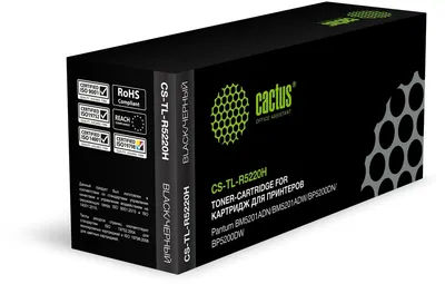 Картридж Cactus CS-TL-R5220H, черный, 6000 стр., для Pantum
