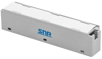 Держатель этикеток SNR SNR-BR-1310-LH, для скобы под плинт LSA, пластик, 10 площадок