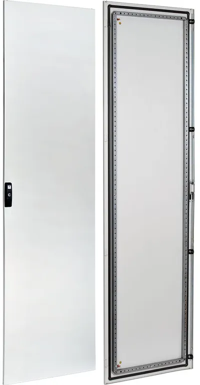 Дверь металлическая IEK FORMAT YKM40D-FO-DM-180-060, 1790×595 мм, IP54, RAL 7035