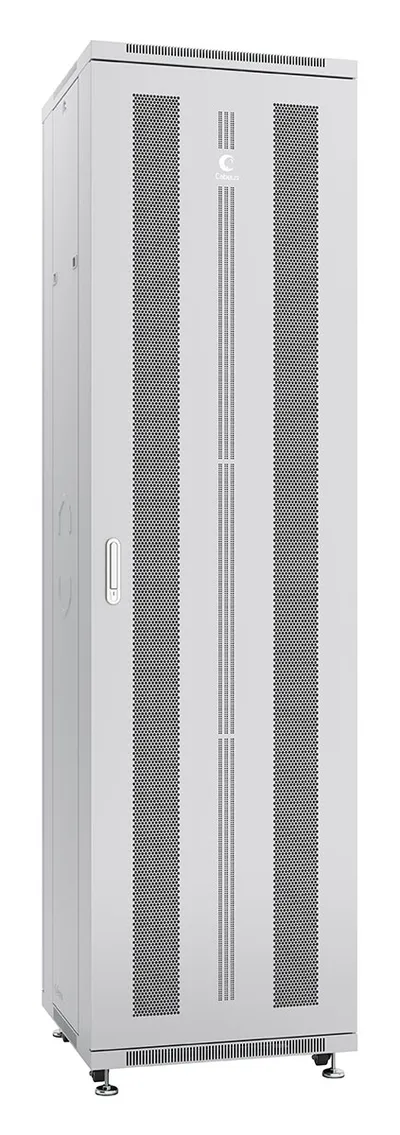 Шкаф Cabeus ND-05C-47U80/80, 19", 47U, 800×800×2277 мм, перфорированные двери