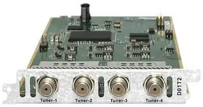 Модуль демодуляции PBI D01T2, DVB-C/T/T2, 4 тюнера, для DCP-3000MF