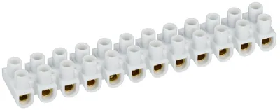 Зажим винтовой IEK UZV4-020-06 (ЗВИ-20), 4–10 мм², 50 А, 12 пар