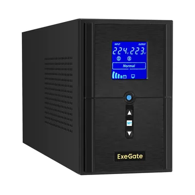 ИБП ExeGate EX295987RUS, 1000VA/800W, чистая синусоида, AVR