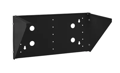 Кронштейн настенный вертикальный Cabeus NC-5U-V-BK, 19", 5U, сталь, чёрный