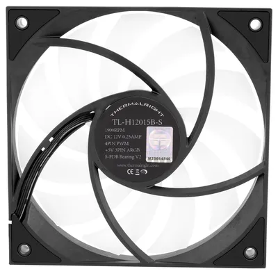 Вентилятор Thermalright TRTLH12015BS, 120мм, ARGB, PWM