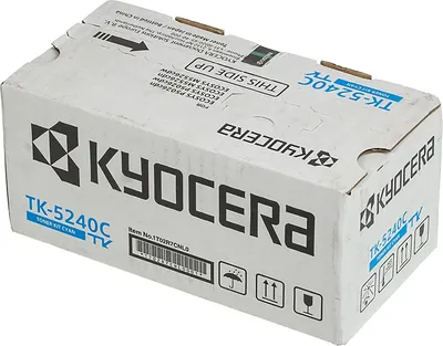Тонер-картридж Kyocera TK-5240C, голубой, 3000 стр