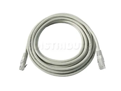 Патч-корд Datarex DR-191017, кат.5e, F/UTP, 7м, LSZH, серый