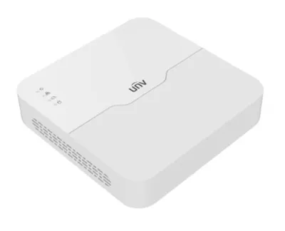 Видеорегистратор Uniview NVR301-08B-LP8-IQ, IP, 8 каналов, 8 портов PoE, до 12 Мп