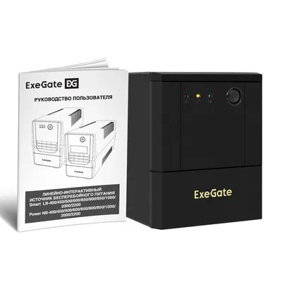 ИБП ExeGate Power NB-2000.LED.AVR.4SH, 2000 В·А/1200 Вт, AVR, 4×Schuko