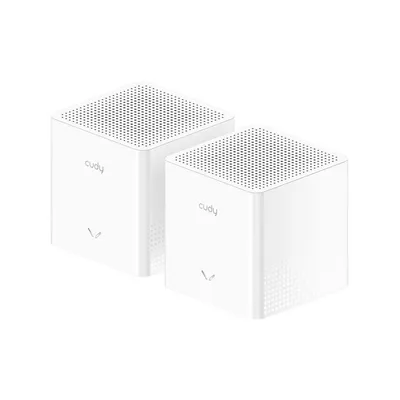 Mesh-система Cudy M3000S(2-Pack), Wi-Fi 6 AX3000, 2×1GbE, белая