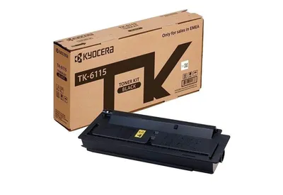 Тонер-картридж Kyocera TK-6115 (1T02P10NL0), черный, 15 000 страниц, ISO/IEC 19752