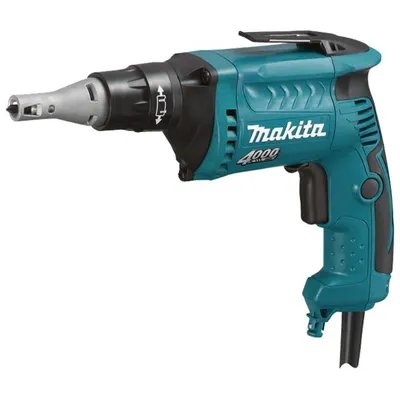 Шуруповёрт Makita FS4000, 570 Вт, 4000 об/мин, бита 1/4", до 6 мм
