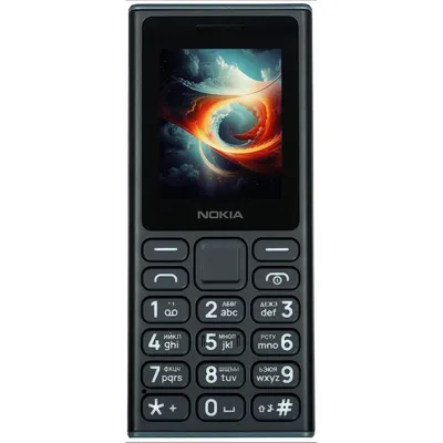 Мобильный телефон NOKIA 108 TA-1627 DS EAC Черный [HC1000054]