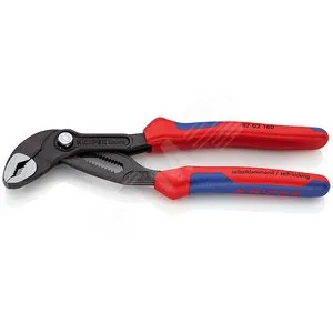 Клещи переставные Knipex KN-8702180SB, захват 42 мм, 180 мм, Cr-V
