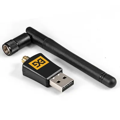 Сетевой адаптер ExeGate EX-W5-T2U Plus-AC650, Wi-Fi 5, 2.4/5 ГГц, USB 2.0