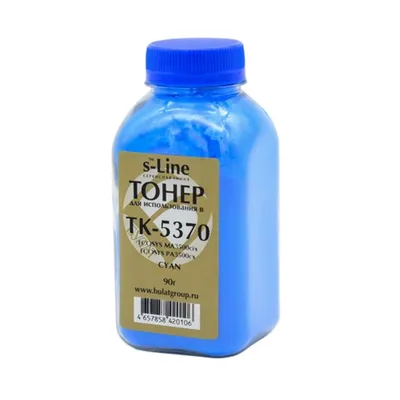 Тонер Булат EAKYPA3500030 для Kyocera ECOSYS MA3500cix/PA3500cx, TK-5370, голубой, 90 г