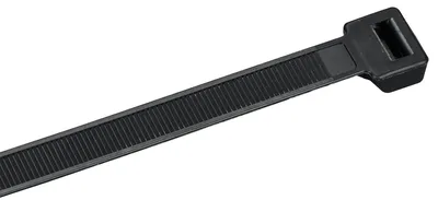 Стяжка кабельная IEK UHH30-D124-230-100-K02, 12,4×230 мм, полиамид, чёрная, 100 шт