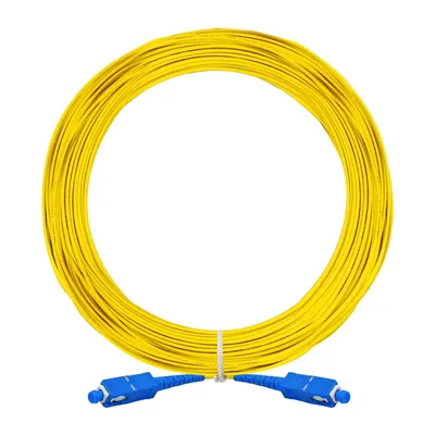 Патч-корд оптический ExeGate EX297928RUS, SC-SC, SM 9/125 OS2, Simplex, LSZH, 20м