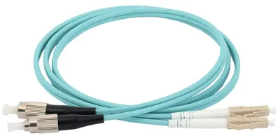 Патч-корд ITK FPC5003-FCU-LCU-C2L-70M, MM OM3, FC/UPC-LC/UPC, Duplex, LSZH, 70м