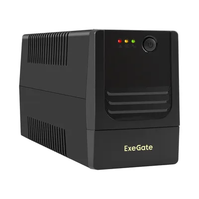 ИБП ExeGate EX299483RUS, 650VA/390W, LED, AVR, 4×C13, USB