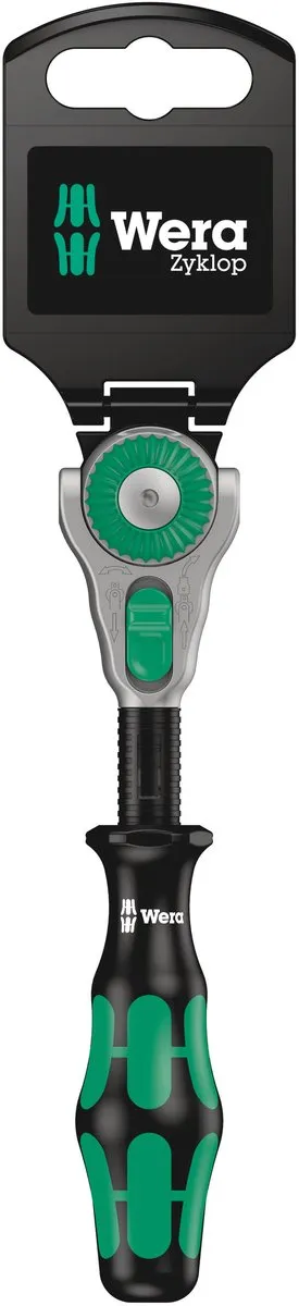 Трещотка WERA WE-073260 Zyklop Speed, 1/4", 152 мм, 72 зубца