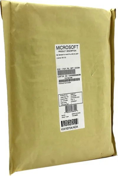 Набор Microsoft 9PF-00084, Get Genuine Kit Windows XP Pro SP2 RU, 1 лицензия