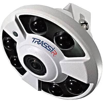 IP-камера TRASSIR TR-D9151IR2 v2 1.4, 5 Мп, фишай 180°, ИК до 25 м