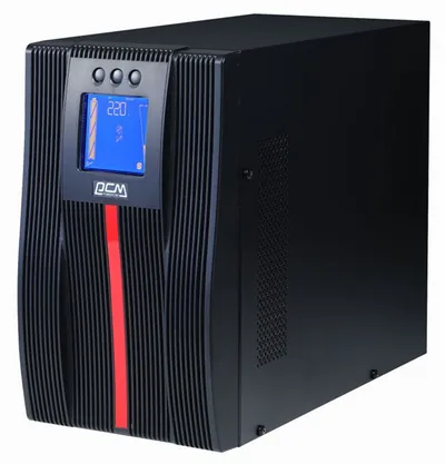 ИБП POWERCOM MAC-2000-NNC-001, онлайн, 2000 ВА/2000 Вт, 8×IEC C13+C19, башня