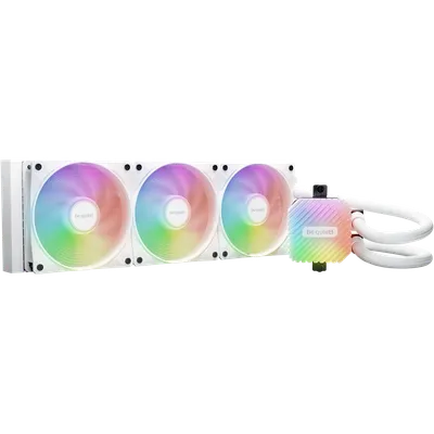 Система жидкостного охлаждения be quiet! LIGHT LOOP 360mm White, 3×120 мм, ARGB