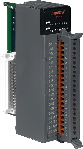 Модуль ICP DAS I-8057W-G CR, 16 каналов дискретного вывода, открытый коллектор