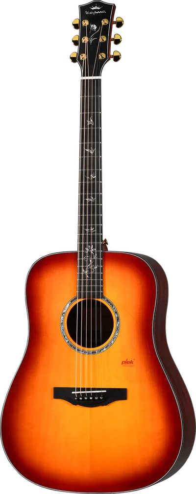 Акустическая гитара Kepma B1-D-BS, Cherry Burst
