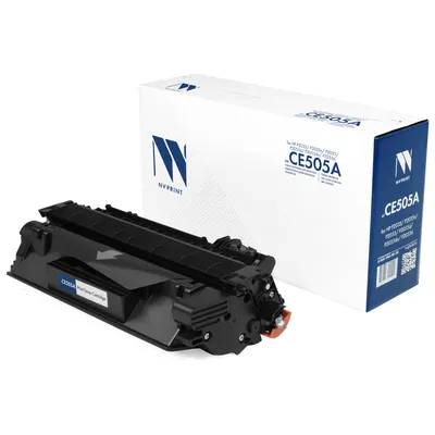 Картридж NV Print NV-CE505A, для HP LJ P2035/P2055, 2300 стр., чёрный