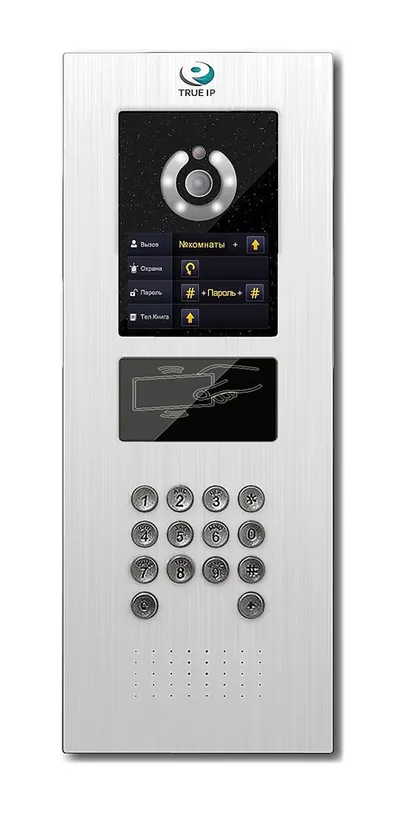 Вызывная панель True IP TI-3220WD, IP, камера 2 Мп, IP65, Mifare