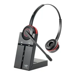 Гарнитура VT VT9400-D, DECT, дуо, HD звук, 150м