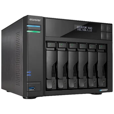 90IX01N5-BW3S00 Платформа СХД ASUSTOR AS6706T V2 6 Bay 4xM.2 2x5GLAN 8GB  (Max.16GB)  DDR4  3xUSB HDMI