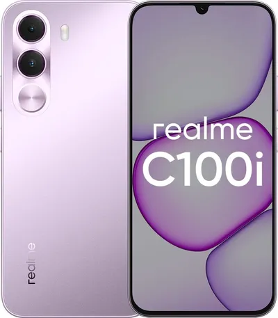 Смартфон Realme RMX5377, C100i, 4+128, фиолетовый