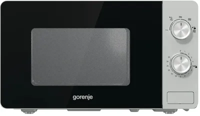 Микроволновая печь Gorenje MO17E1S, соло, 17 л, 700 Вт, чёрный/нержавеющая сталь