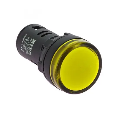 Лампа сигнальная EKF ledm-ad16-o, LED, желтая, AD16-22HS