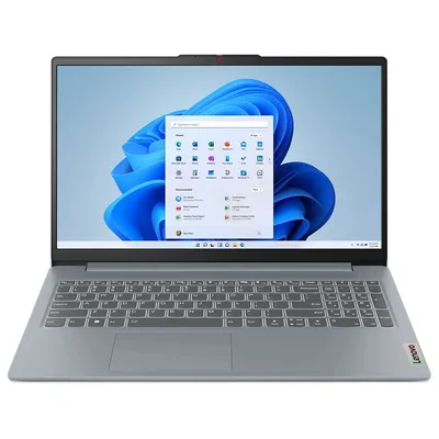 Ноутбук Lenovo IdeaPad Slim 3 15AMN8, Ryzen 5 7520U, 8 ГБ, 512 ГБ SSD, 15.6" FHD IPS