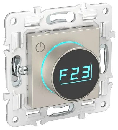 Термостат IEK SKANDY SK-RT11-K50, электронный, 5…45 °C, IP20, никель