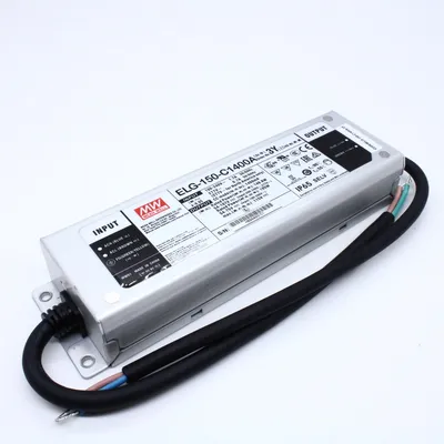 Блок питания AC-DC Mean Well ELG-150-C1400A-3Y, 149.8Вт, IP65, 100…305В AC→54…107В/1400мА
