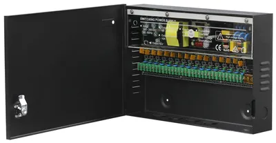 Блок питания Smartec ST-PS116DMX-BK, 12VDC/16A, 16 каналов