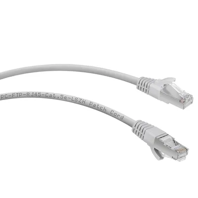 Патч-корд Cabeus PC-FTP-RJ45-Cat.5e-1m-LSZH, F/UTP, Cat.5e, 2×RJ45, 1 м, LSZH