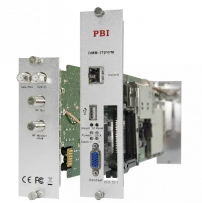 Модуль PBI DMM-1701PM-04T2, DVB-T2 приёмник, двойной аналоговый модулятор