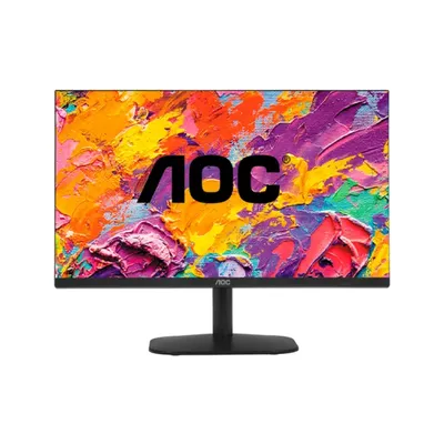 Монитор AOC 23.8" 24B2XHM2 Black (VA, 1920x1080, D-sub+HDMI, 4 ms, 178°/178°, 250 cd/m, 3000:1 (20M:1) (149594)