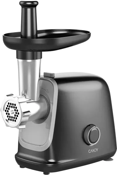 Мясорубка электрическая Candy CG-104 черный, 1800 Вт, 2.0 кг/мин, реверс, защита от перегрузки, насадки - 5