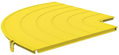 Крышка поворота горизонтального ITK DS-360-38895, 90°, для оптического лотка 360 мм, пластик