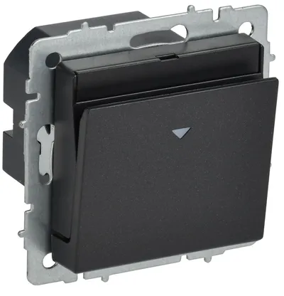Выключатель карточный IEK BR-V11-0-10-K02, 30 А, 220 В, IP20, чёрный